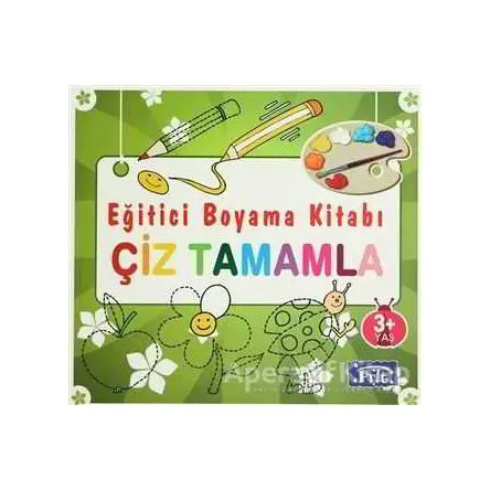 Eğitici Boyama Kitabı - Çiz Tamamla - Kolektif - Parıltı Yayınları