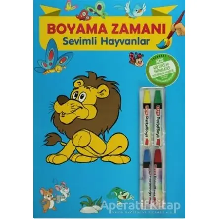 Boyama Zamanı: Sevimli Hayvanlar - Kolektif - Parıltı Yayınları