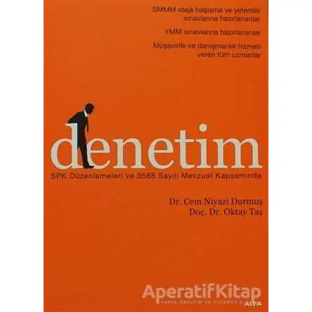 Denetim - Cem Niyazi Durmuş - Alfa Yayınları