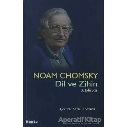 Dil ve Zihin - Noam Chomsky - BilgeSu Yayıncılık