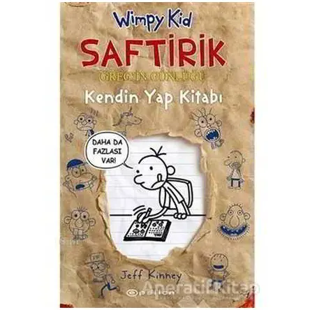 Kendin Yap Kitabı - Saftirik Greg’in Günlüğü - Jeff Kinney - Epsilon Yayınevi