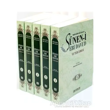 Sünen-i Ebi Davud ve Tercemesi (5 Cilt Takım) - İmam Ebu Davud - Erkam Yayınları