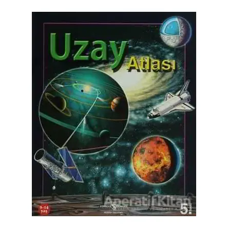 Uzay Atlası - Nicholas Harris - İş Bankası Kültür Yayınları