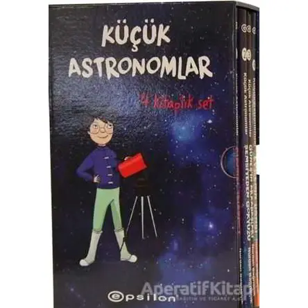 Küçük Astronomlar Serisi (4 Kitaplık Set) - Nurdan Bağrıaçık - Epsilon Yayınevi