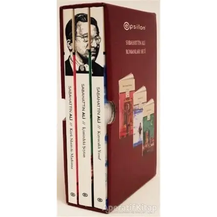 Sabahattin Ali Romanları Seti (3 Kitap Takım) - Sabahattin Ali - Epsilon Yayınevi