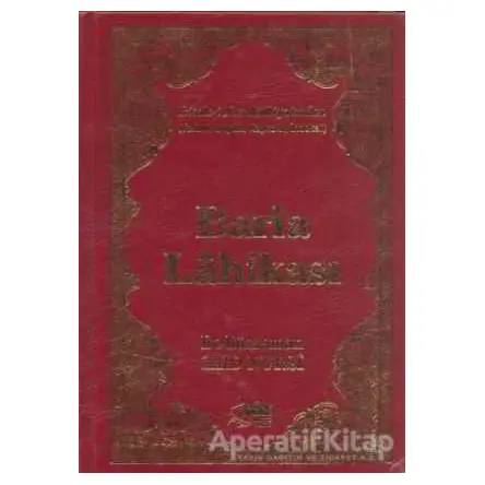 Barla Lahikası Ciltli (Çanta Boy) - Bediüzzaman Said-i Nursi - Söz Basım Yayın