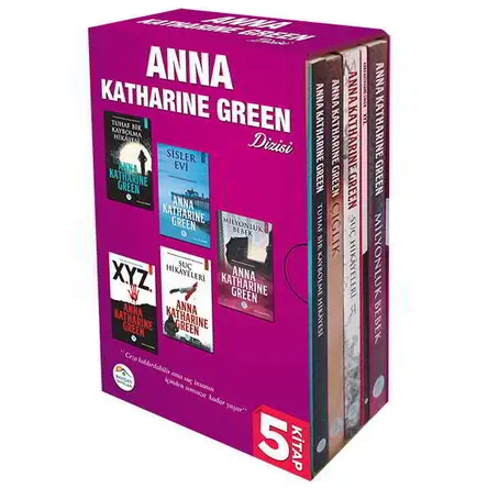 Anna Katharine Green Serisi 5 Kitap Seti Maviçatı Yayınları