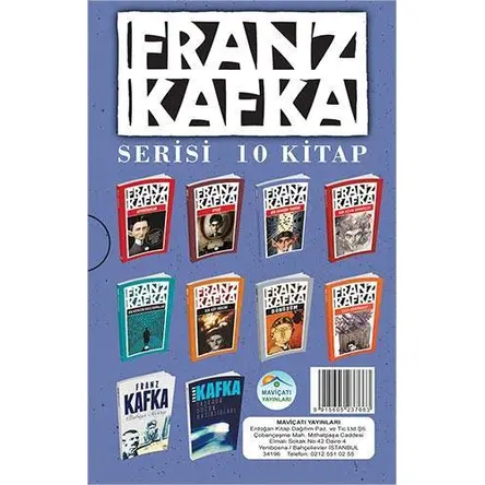 Franz Kafka Seti 10 Kitap Maviçatı Yayıncılık