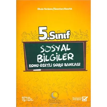 Günay 5.Sınıf Sosyal Bilgiler Konu Özetli Soru Bankası