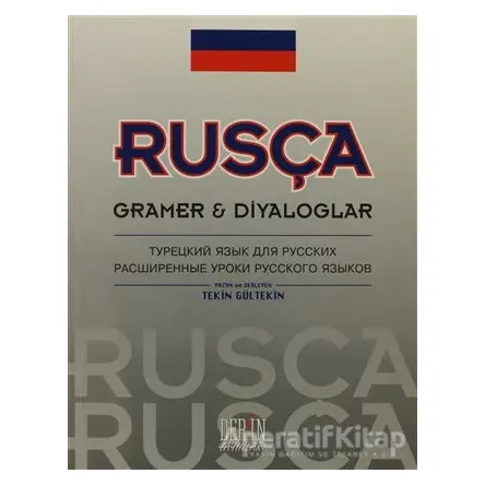 Rusça Gramer ve Diyalolar - Tekin Gültekin - Derin Yayınları
