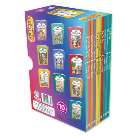 3.Sınıflar İçin Okuma Dizisi 10 Kitap Seti Maviçatı Yayınları