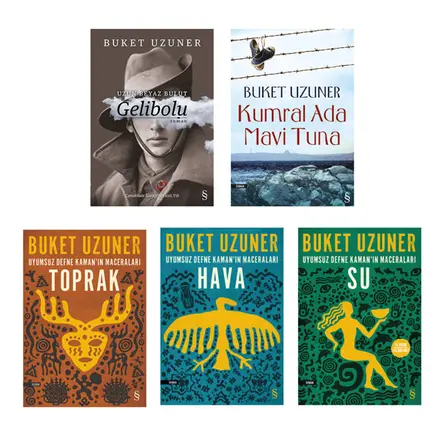 Buket Uzuner Kitaplığı 5 Kitap Everest Yayınları