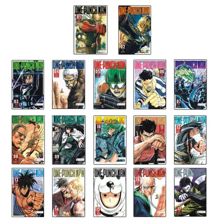 One-Punch Man Seti 17 Kitap - Yusuke Murata - Akıl Çelen Kitaplar