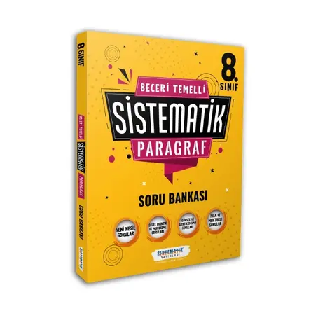 Sistematik 8.Sınıf Beceri Temelli Sistematik Paragraf Soru Bankası