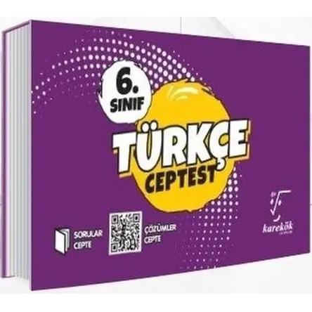 Karekök 6. Sınıf Türkçe Cep Test