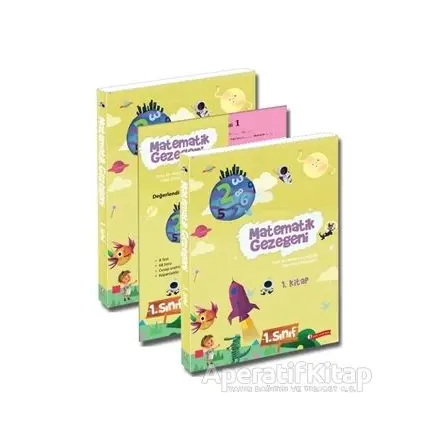 Matematik Gezegeni 1. Sınıf (3 Kitap Takım) - Ülkü Doğancıoğlu - ODTÜ Geliştirme Vakfı Yayıncılık
