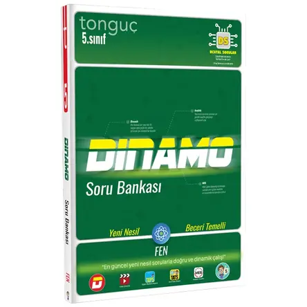 Tonguç Akademi 5. Sınıf Fen Bilimleri Dinamo Soru Bankası