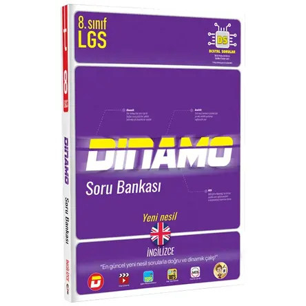 Tonguç Akademi 8. Sınıf İngilizce Dinamo Soru Bankası