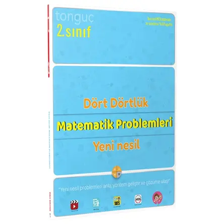 Tonguç Akademi 2. Sınıf Dört Dörtlük Yeni Nesil Matematik Problemleri