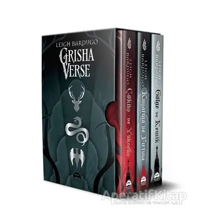 Leigh Bardugo Seti (3 Kitap Takım) - Leigh Bardugo - Martı Yayınları
