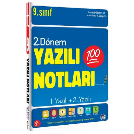 Tonguç Akademi 9. Sınıf Yazılı Notları 2. Dönem 1 ve 2. Yazılı