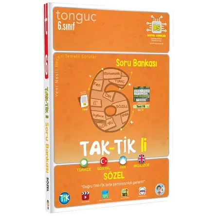 Tonguç Akademi 6. Sınıf Taktikli Sözel Soru Bankası