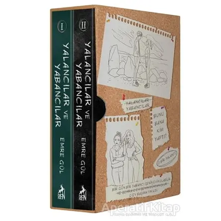 Yalancılar ve Yabancılar Serisi Kutulu Set - Emre Gül - Ren Kitap