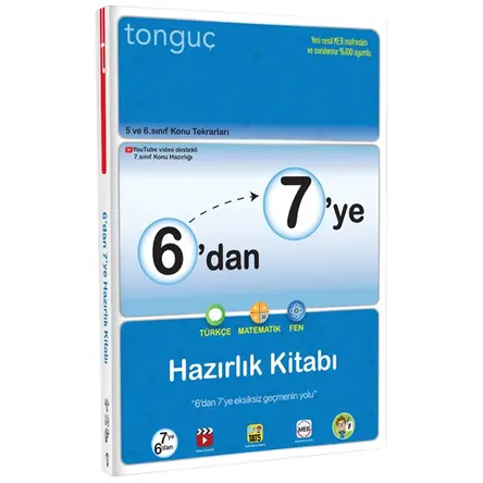 Tonguç Akademi 6’dan 7’ye Hazırlık Kitabı