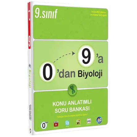 Tonguç Akademi 0’dan 9’a Biyoloji Konu Anlatımlı Soru Bankası