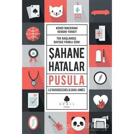 Şahane Hatalar - Pusula - Sara James - April Yayıncılık