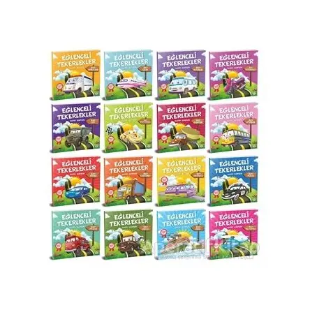 Eğlenceli Tekerlekler 16’lı Set - Harry Simpson - Dokuz Yayınları