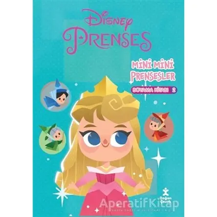Disney Prenses - Mini Mini Prensesler Boyama Kitabı - 2 - Kolektif - Doğan Çocuk