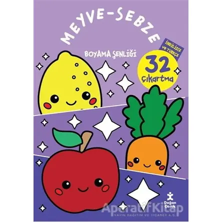 Boyama Şenliği Meyve-Sebze - Kolektif - Doğan Kitap