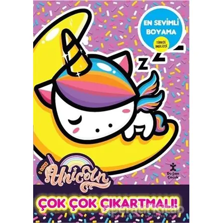 I Love Unicorn En Sevimli Boyama Çok Çok Çıkartmalı! - Kolektif - Doğan Çocuk