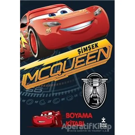 Disney Arabalar Şimşek Mcqueen Boyama Kitabı - Kolektif - Doğan Çocuk