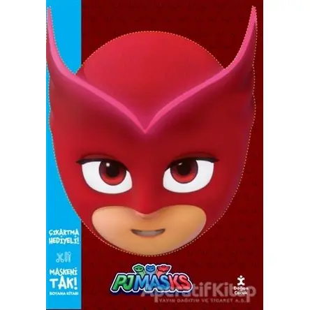 Maskeni Tak - Pjmasks Baykuş Kız Boyama Kitabı - Kolektif - Doğan Çocuk