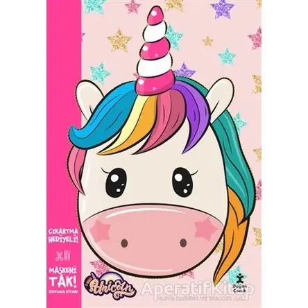 Maskeni Tak - Unicorn Boyama Kitabı - Kolektif - Doğan Çocuk