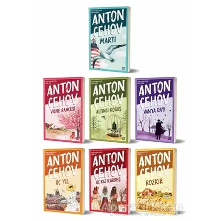 Anton Çehov Seti (7 Kitap Takım) - Anton Çehov - Dokuz Yayınları