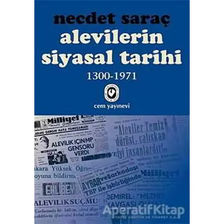 Alevilerin Siyasal Tarihi - Necdet Saraç - Cem Yayınevi