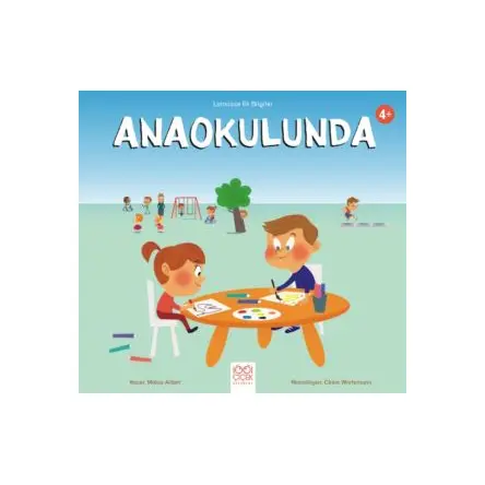 Larousse İlk Bilgiler - Anaokulunda - Malou Adam - 1001 Çiçek Kitaplar