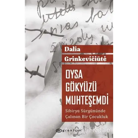 Oysa Gökyüzü Muhteşemdi - Dalia Grinkeviciute - Epsilon Yayınevi