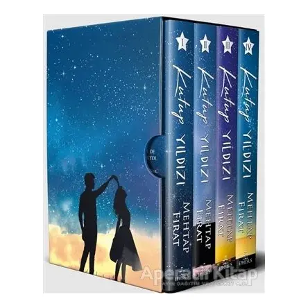 Kutup Yıldızı Serisi Set (4 Kitap) - Mehtap Fırat - Ephesus Yayınları