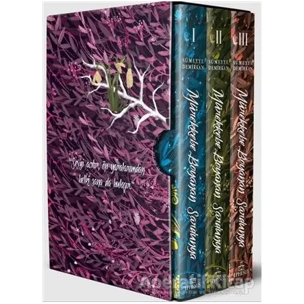 Mürekkebe Boyanan Sardunya Serisi Set (3 Kitap) - Sümeyye Demirkan - Ephesus Yayınları