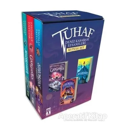 Tuhaf Deniz Kasabası Efsaneleri Seti (Ciltli 3 Kitap) - Thomas Taylor - Genç Timaş