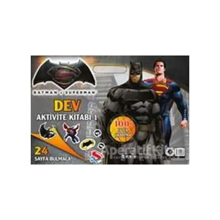 Batman ve Superman Dev Aktivite Kitabı 1 - Kolektif - Artemis Yayınları
