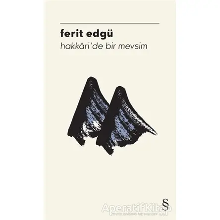 Hakkaride Bir Mevsim - Ferit Edgü - Everest Yayınları