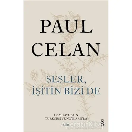 Sesler İşitin Bizi De - Paul Celan - Everest Yayınları