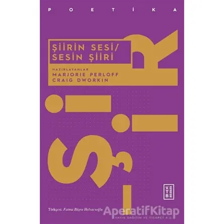 Şiirin Sesi - Sesin Şiiri - Craig Dworkin - Ketebe Yayınları