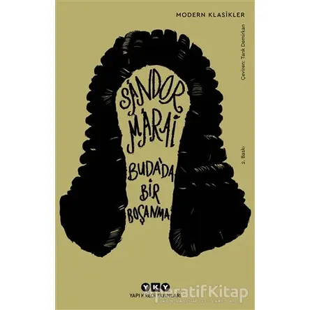 Budada Bir Boşanma - Sandor Marai - Yapı Kredi Yayınları