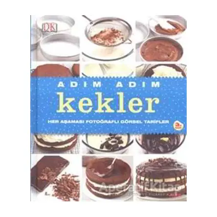 Adım Adım Kekler - Kolektif - Alfa Yayınları